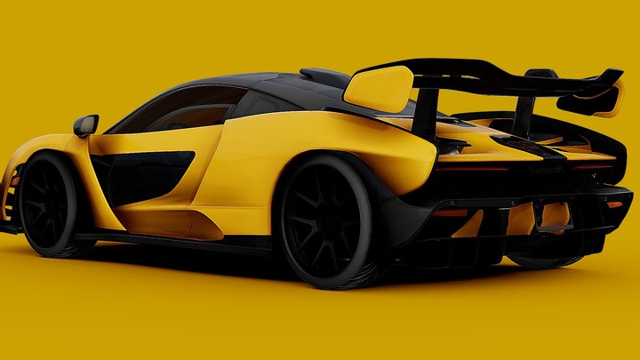 McLaren Senna 3D Model