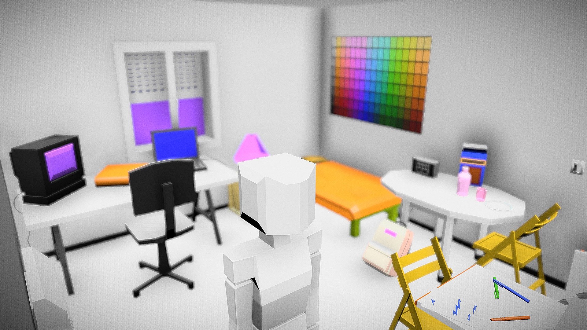 Lowpoly appartment