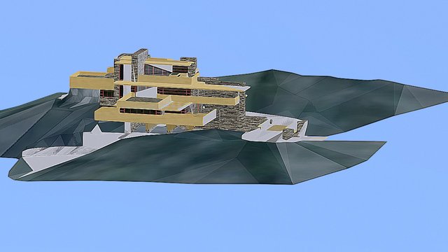 Fallingwater 3D Model