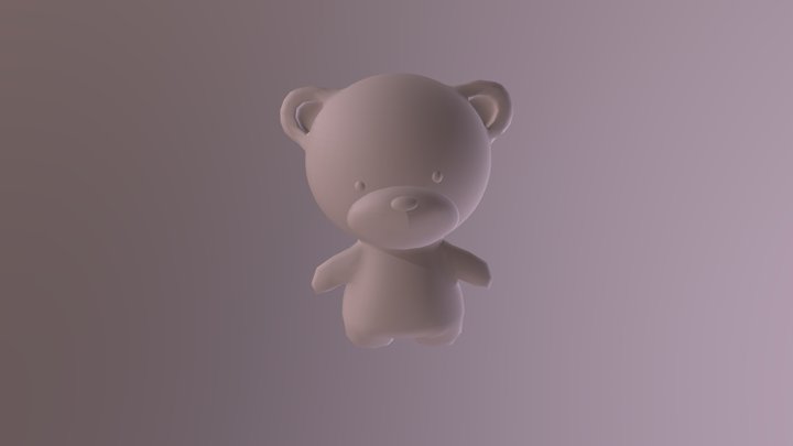 Teddy Bear 3D Model