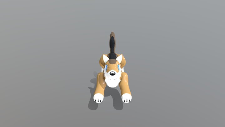 PP_Wolf 3D Model