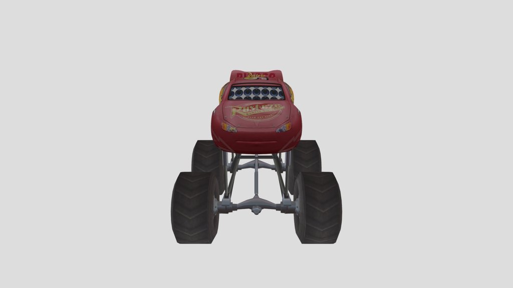 Lightning McQueen Monster Truck