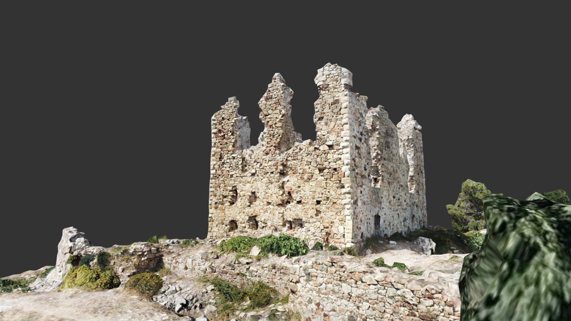 Le fortin de Pasciola, Vivario, Corse