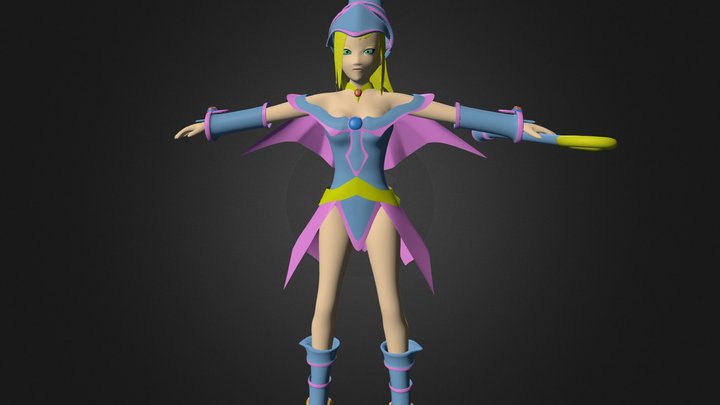 Maga Oscura 3D Model