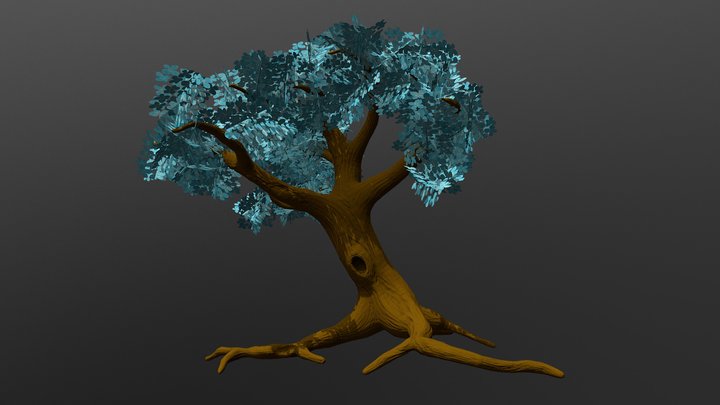 Ol' Leanin Tree 3D Model