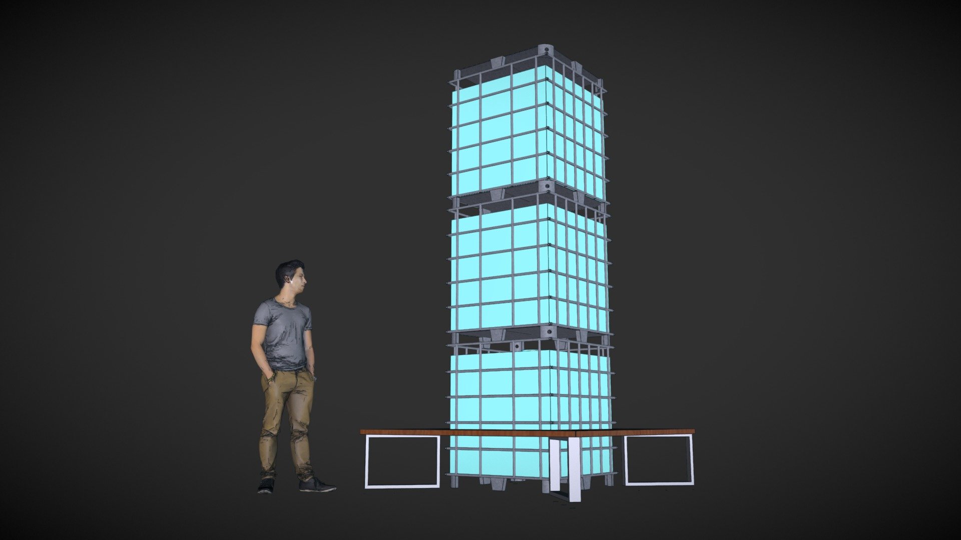 Blue Hour - Single Tower