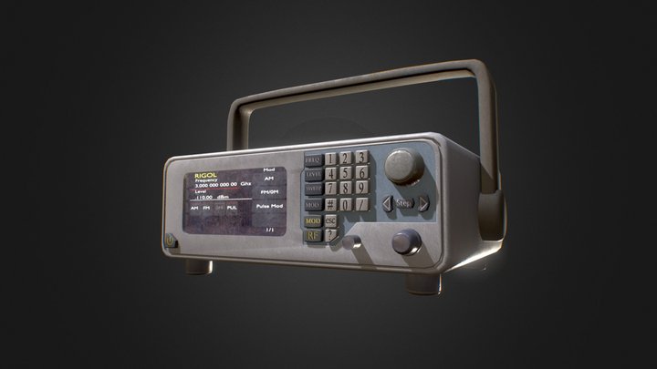 RF Signal Generator – Kostenloses 3D-Modell STL