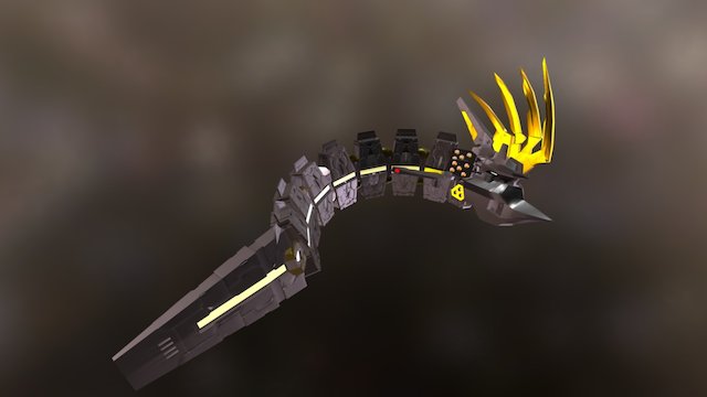 DARK FLAME 3D Model
