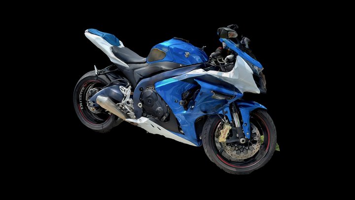 Suzuki GSX-8R (Scaniverse) – Free 3D Model STL