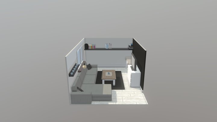 RUM MODELL 3D Model
