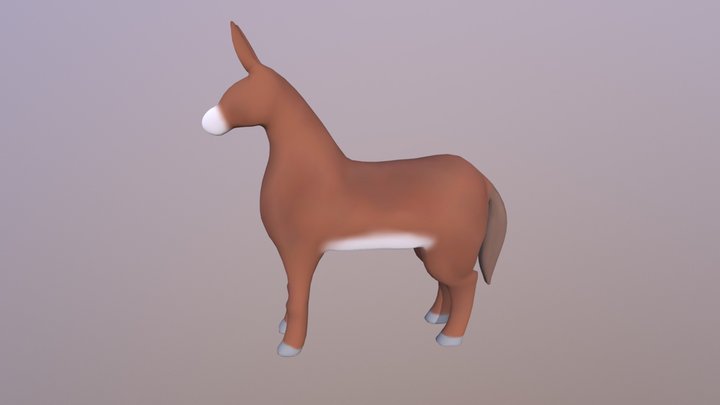 Mule 3D Model