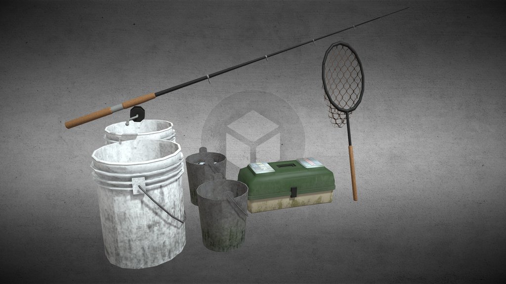 Fishing Supplies Set