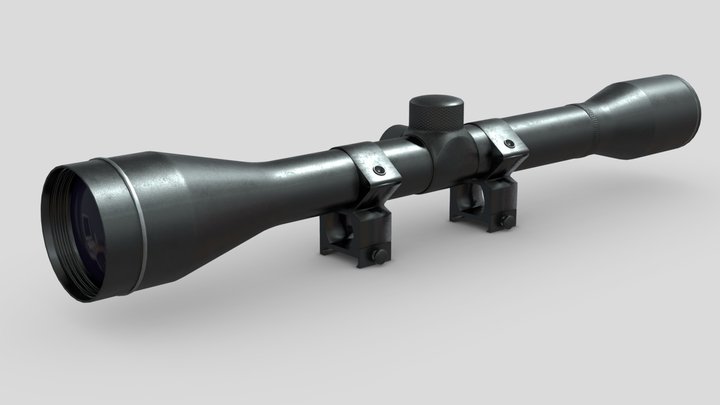 Military grade scope 3D Model