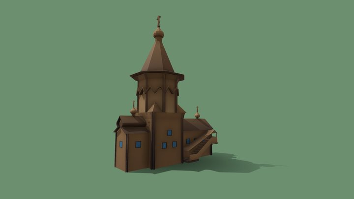 Assumption church 3D Model