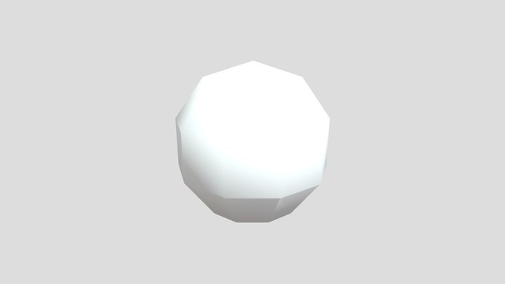 Pokeball Obj 3D Model