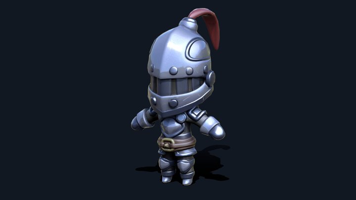 Soldier Low Poly Done 3D Model