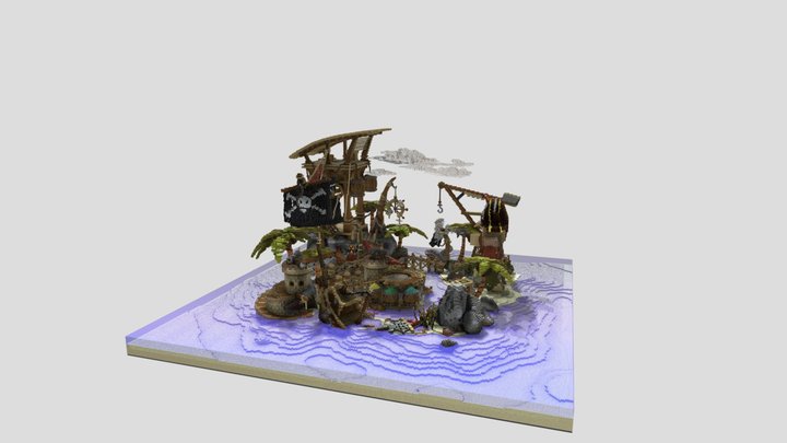 Pirate - Server Lobby 3D Model