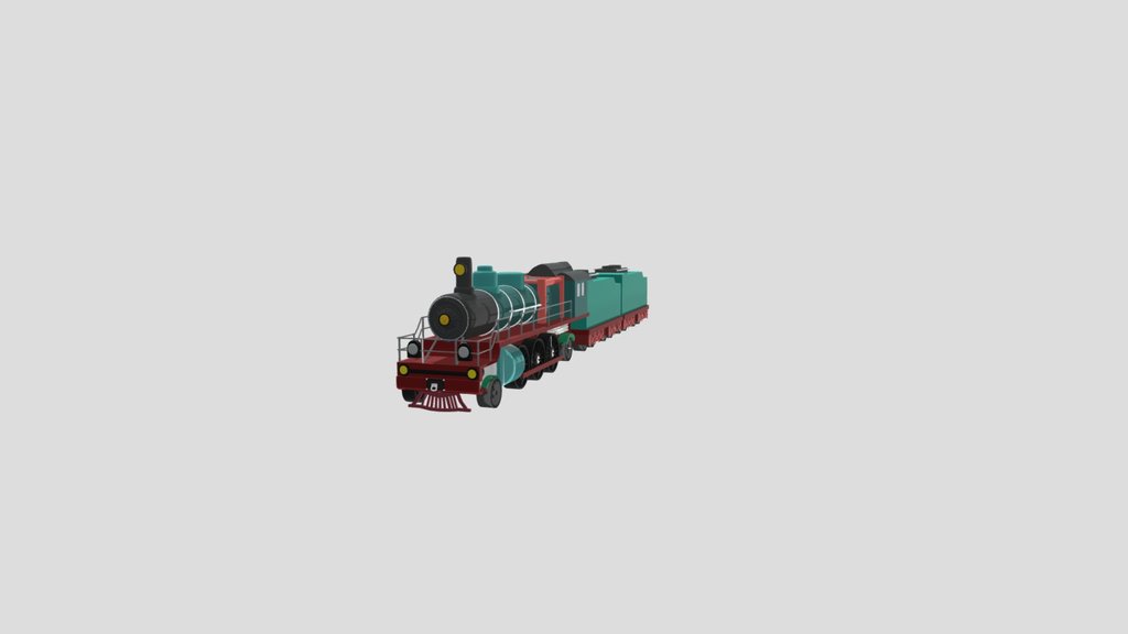 Low poly Train