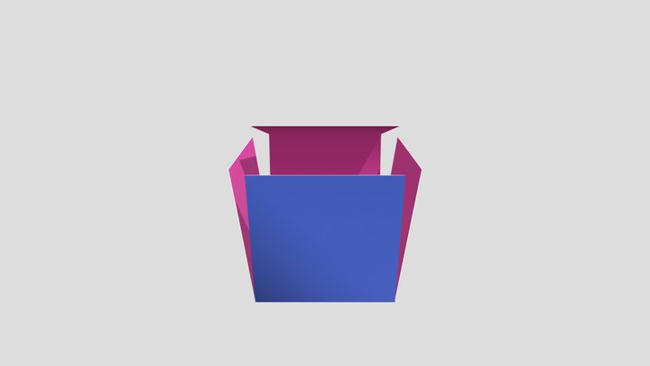 Box_folding 3D Model
