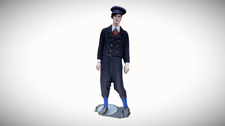 Lausitzer Tracht Koarle 3D Model