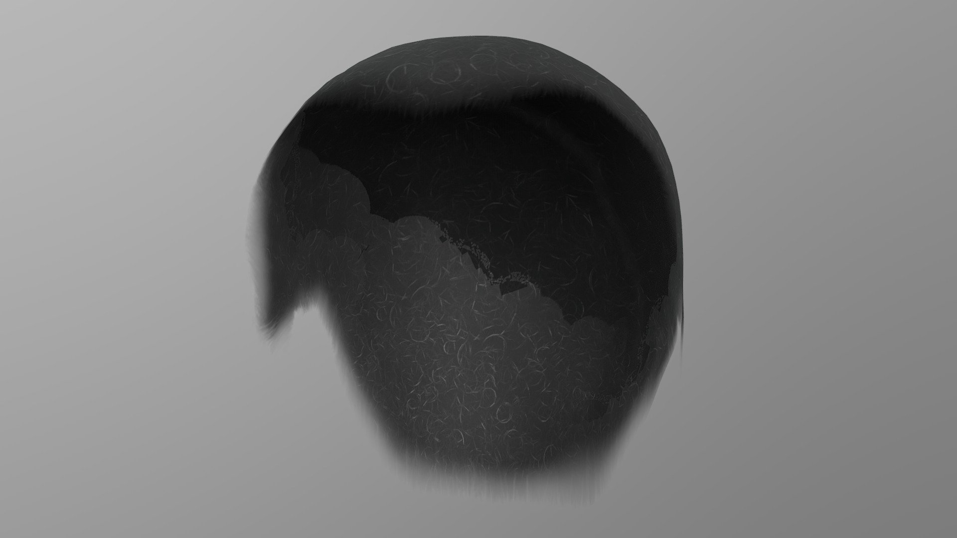 curly-short-afro-hair-black-buy-royalty-free-3d-model-by