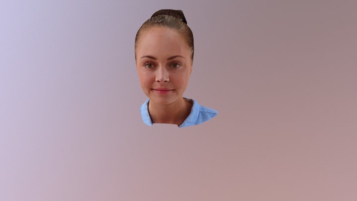 Head scan example 3D Model