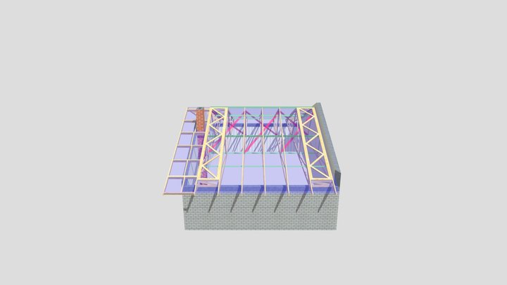 Łódź Reymonta 3D Model