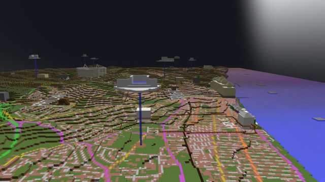 Biosphere Map Obj 3D Model