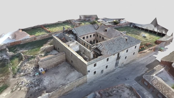 CUARTEL DE CUERVA 3D Model