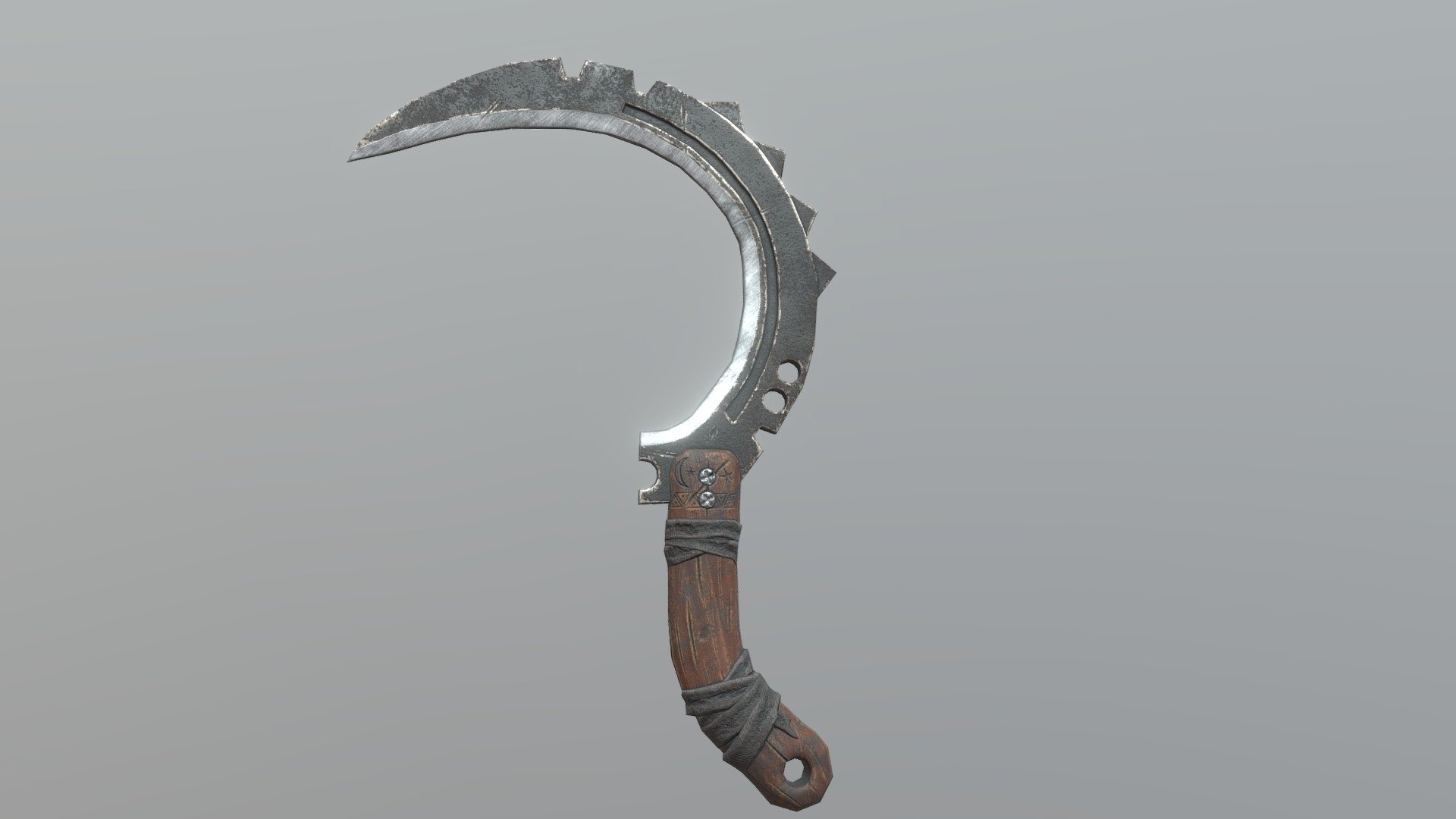 Combat Scythe - 3D model by end_z_ (@juliendrios) [874a6cc] - Sketchfab