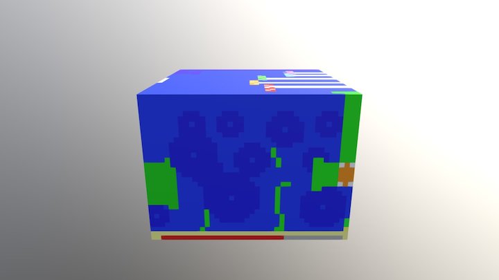 Super Mario Aroond The World 3D Model