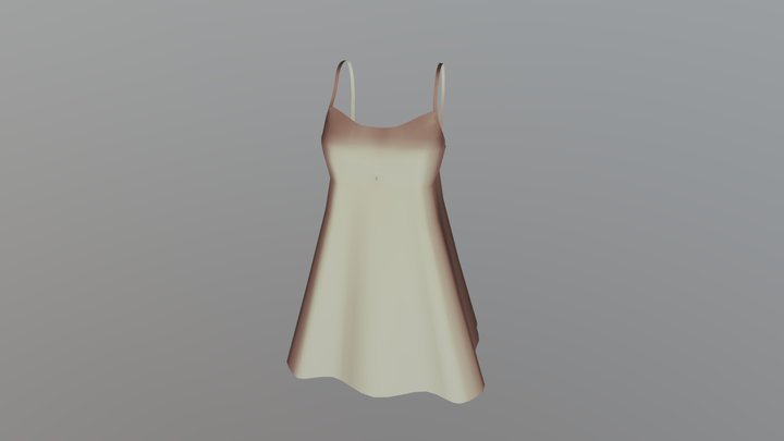 Dress-plain2 3D Model