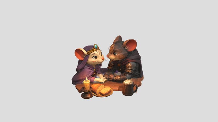 Hearthside Royalty 3D Model