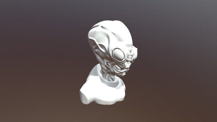 Some weird alien thing 3D Model