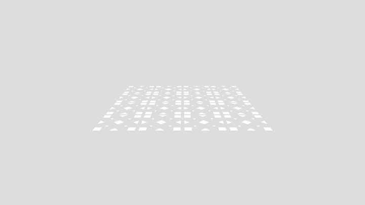 Sadu Pattern (Big Size) 3D Model