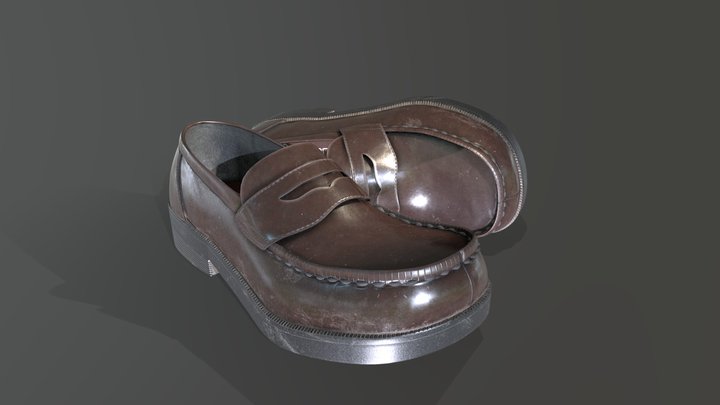 Loafers 3D models - Sketchfab