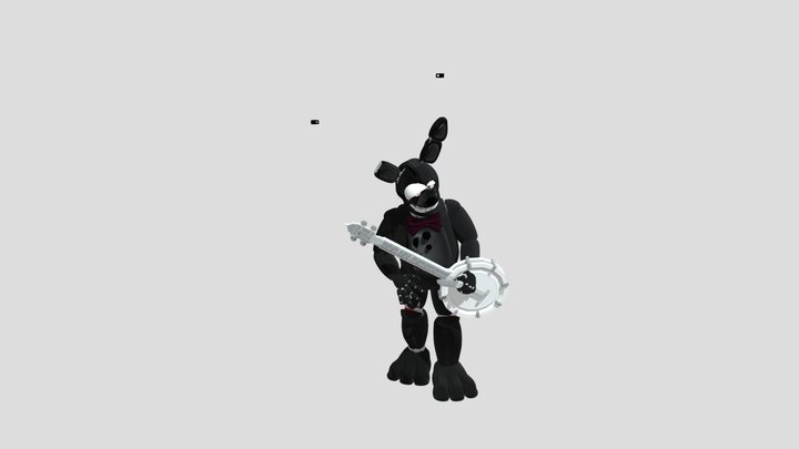 Movie_ Withered_ Spring Bonnie 3D Model