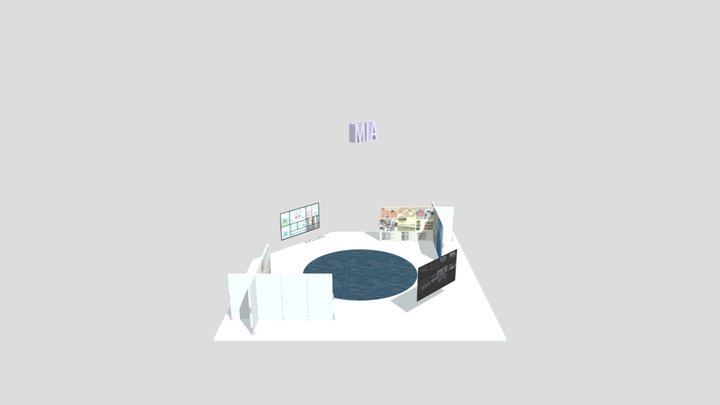 03_INDA_Y1_D2_Michal_Aim_TextureModel 3D Model