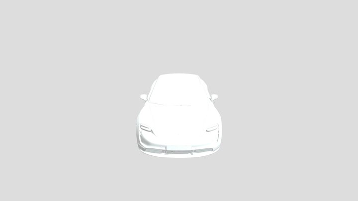 2020 Porsche Taycan 3D Model
