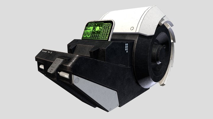Terminal Snail 3D Model