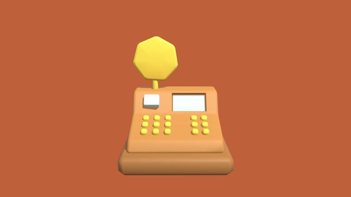 CashMachine 3D Model