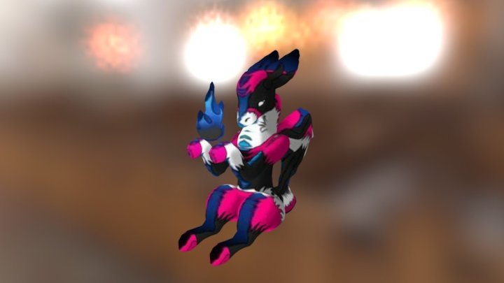 Angle dragon 3D Model
