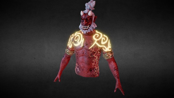 Oni_demon 3D Model
