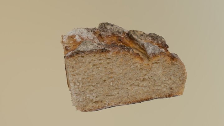 Broa de Milho 3D Model