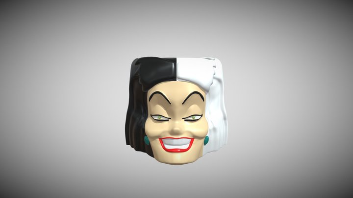 Cruella Pencil Holder 3D Model