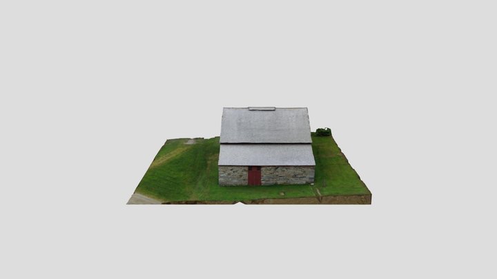 John Jay SHS Red Building 3D Model
