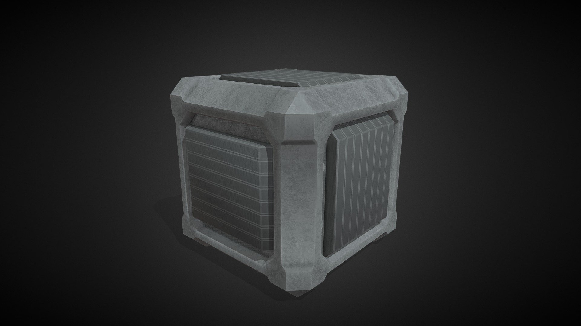 Scifi Container Game Free Download Free 3D model by VistaPrime