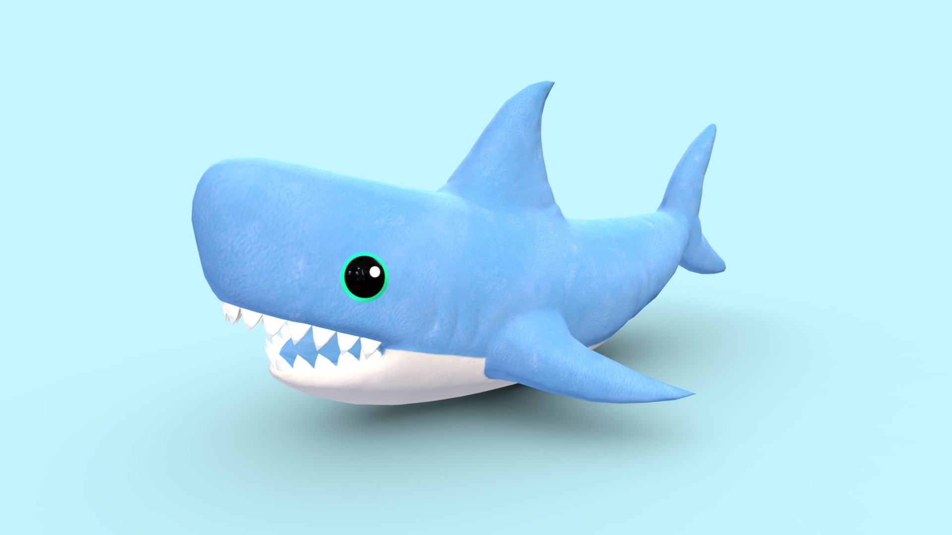 Shark Animation in Blender Part 05, Blender Tutorial for Beginners