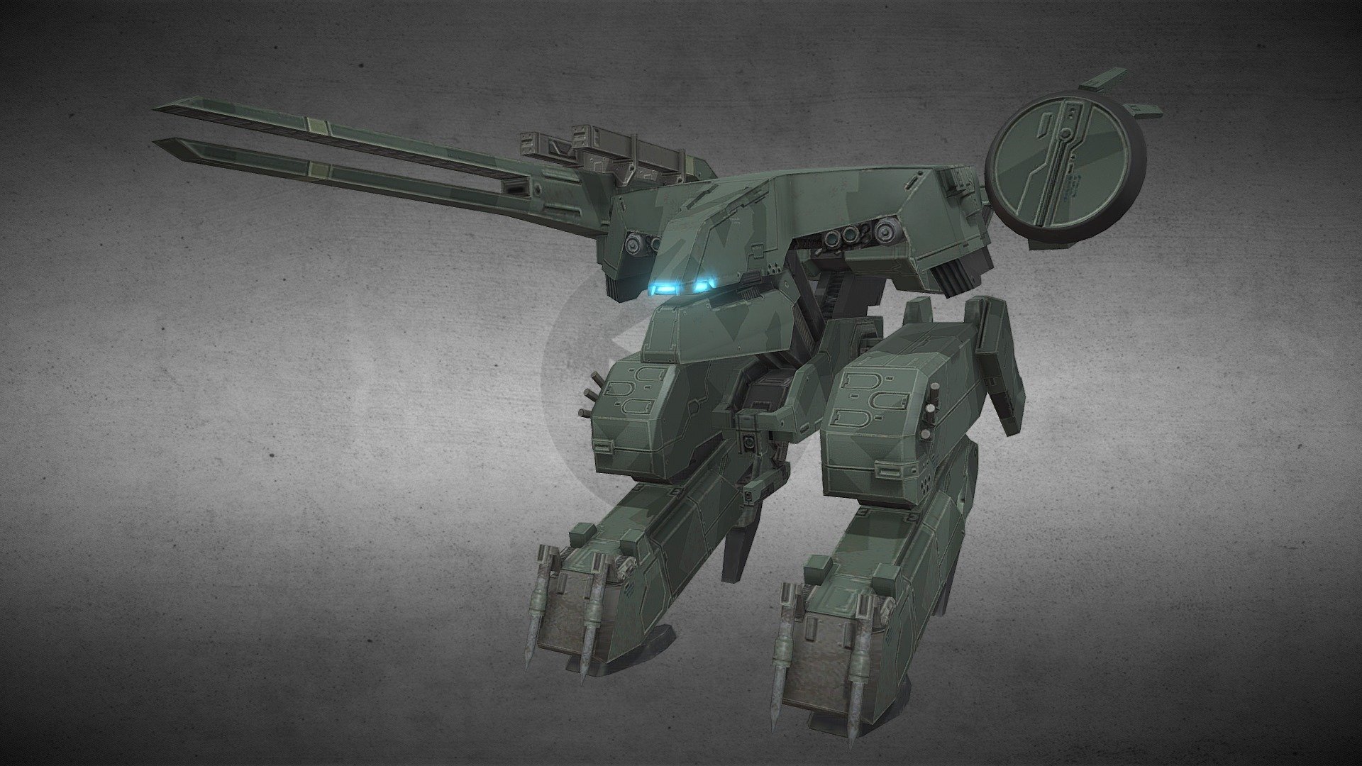 Metal Gear REX (Super Smash Bros) - Download Free 3D model by Elite Big ...