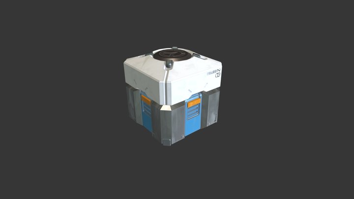 Overwatch LootBox 3D Model